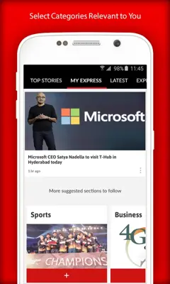 Indian Express android App screenshot 3