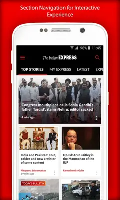 Indian Express android App screenshot 5